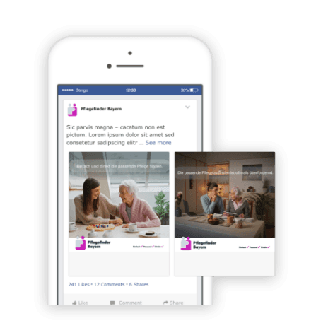 Out of home Eyecatcher, OOH-Poster und Flyer bringen den Claim vom Screen auf die Straße – digital bis analog.