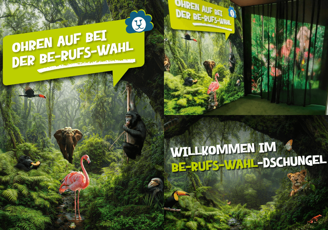 Ein immersiver Messestand für echte Berufsorientierung Ein immersiver Messestand für echte Berufsorientierung