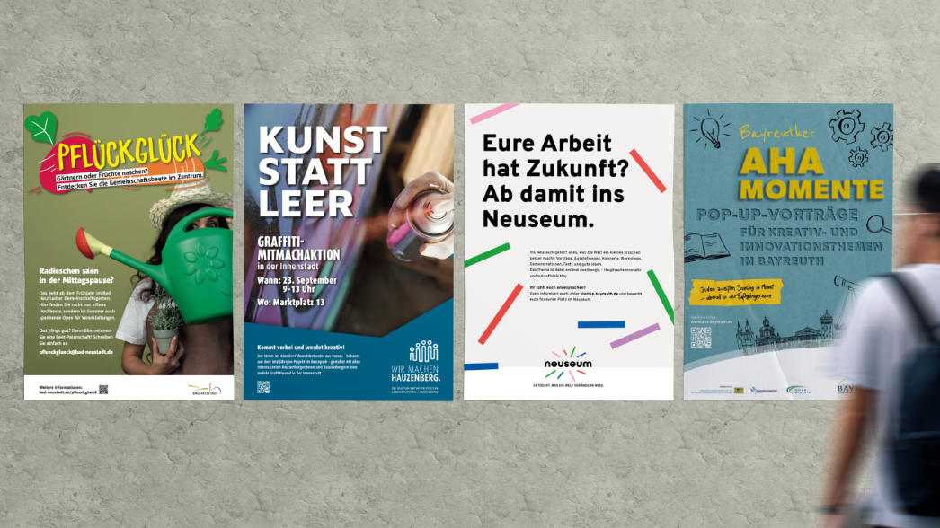 Kreative Kommunikation für “Kreative Zentren” Kreative Kommunikation für “Kreative Zentren” - Projektkommunikation und Design | brandarena